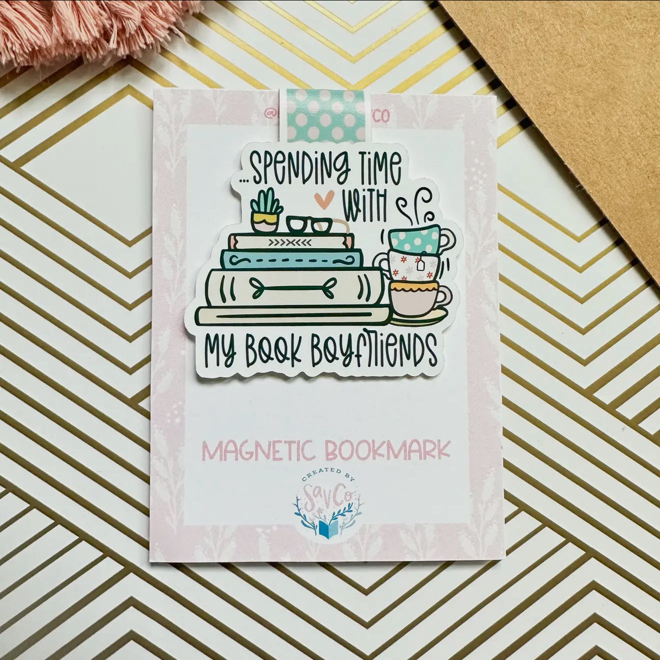 Buy Me Books and Call Me a Good Magnetic Bookmark