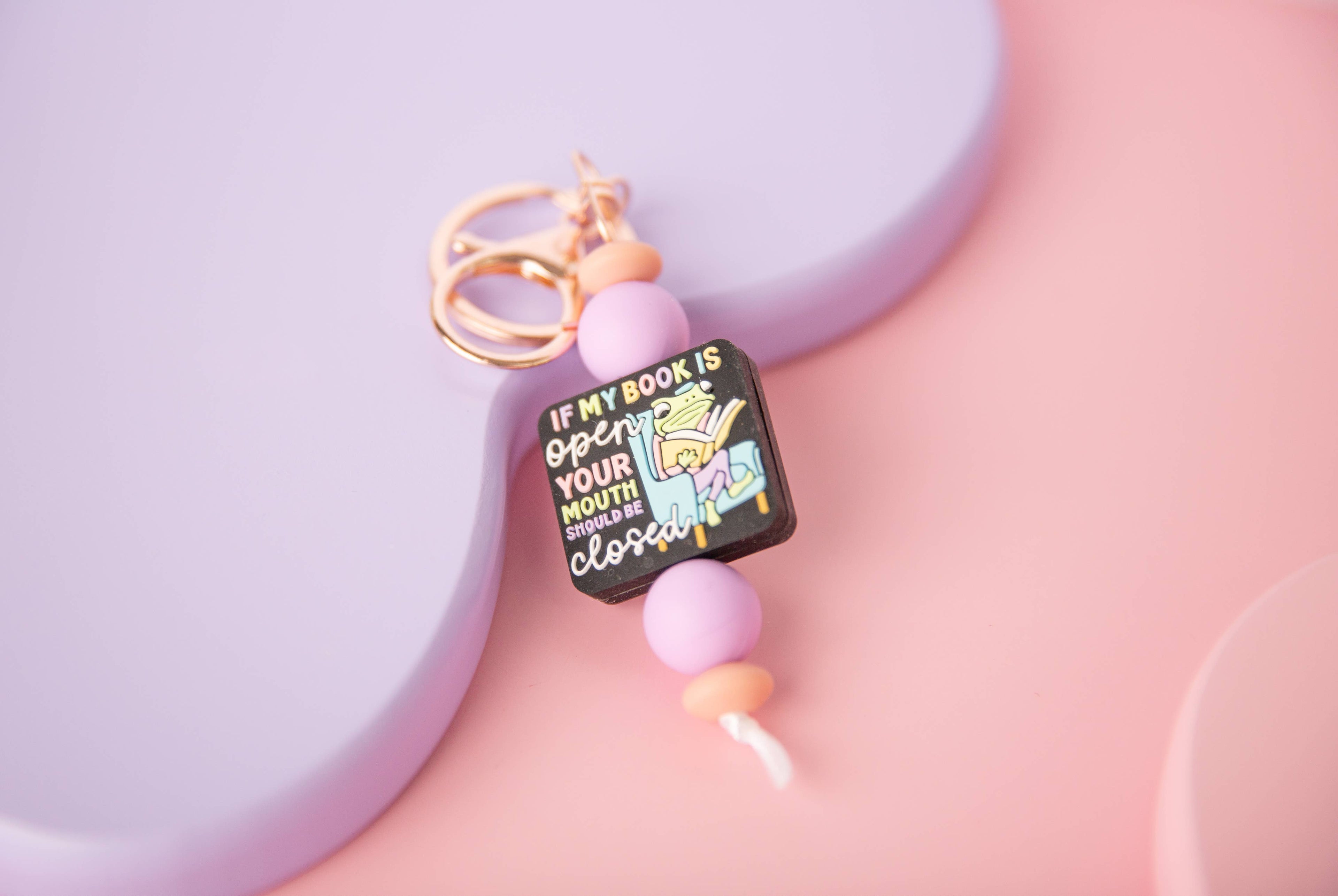 Mouth Is Closed Keychain