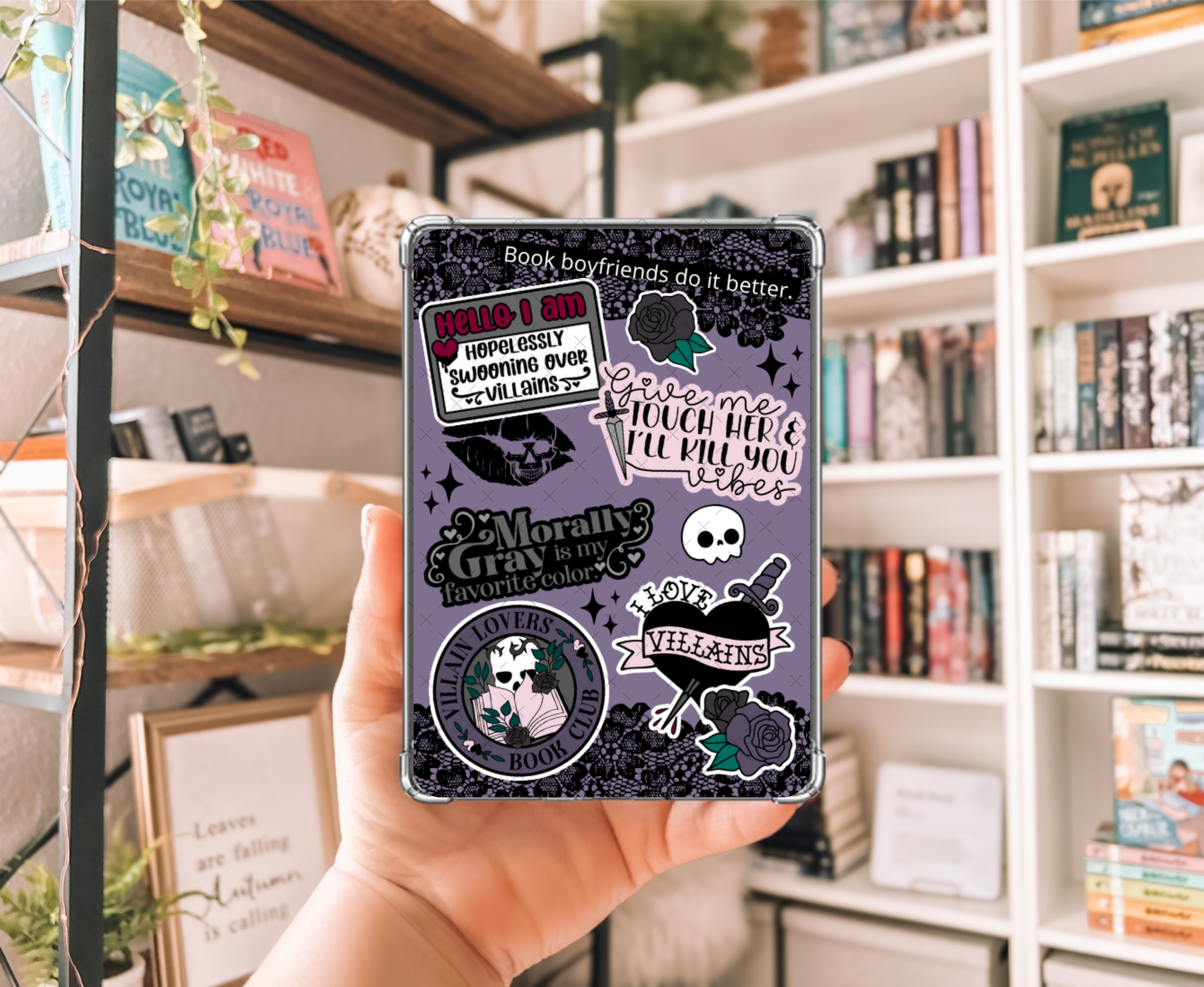 Villain Lover Kindle Inserts | All Sizes Available |