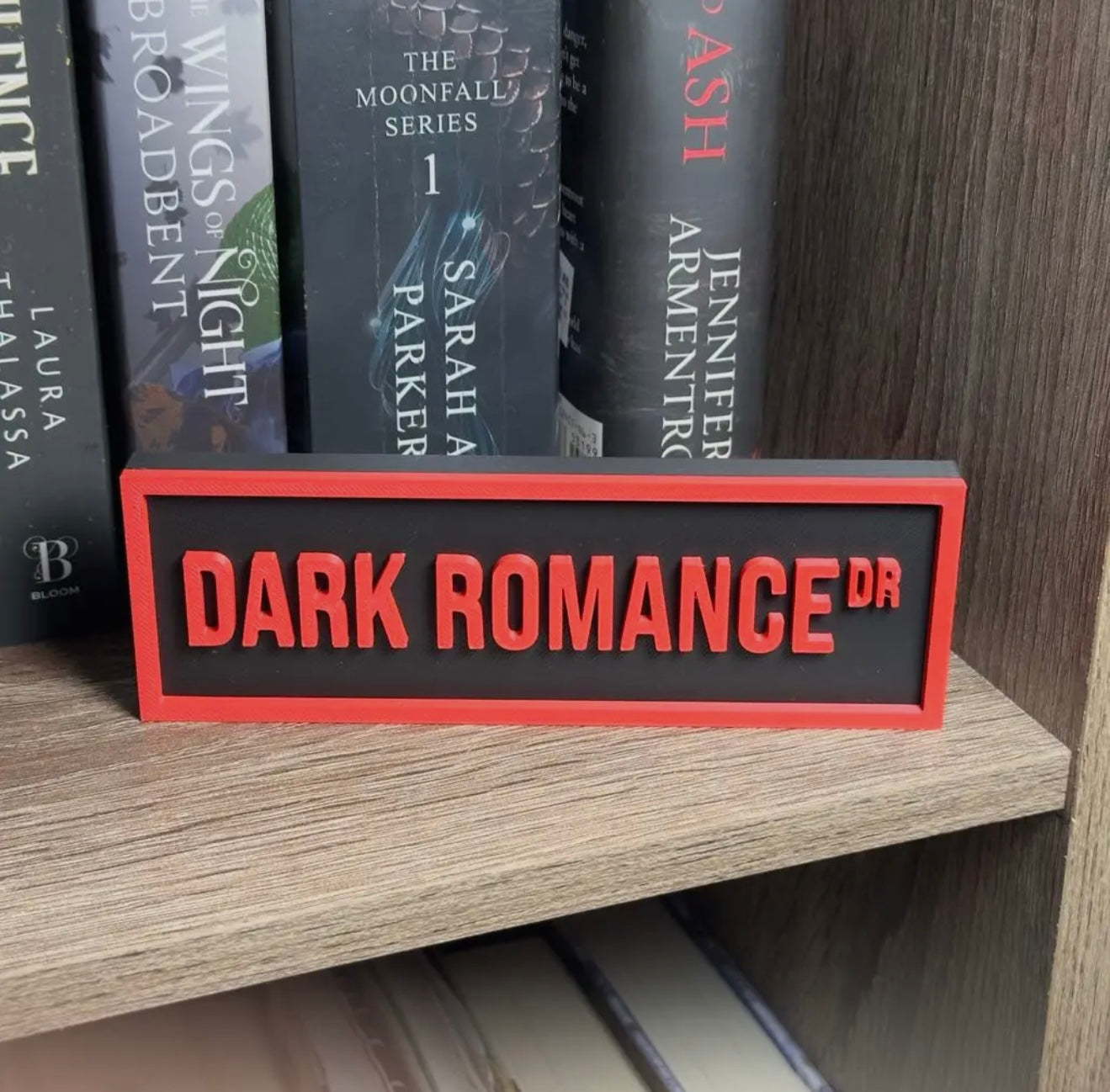Book Shelf Street Sign
