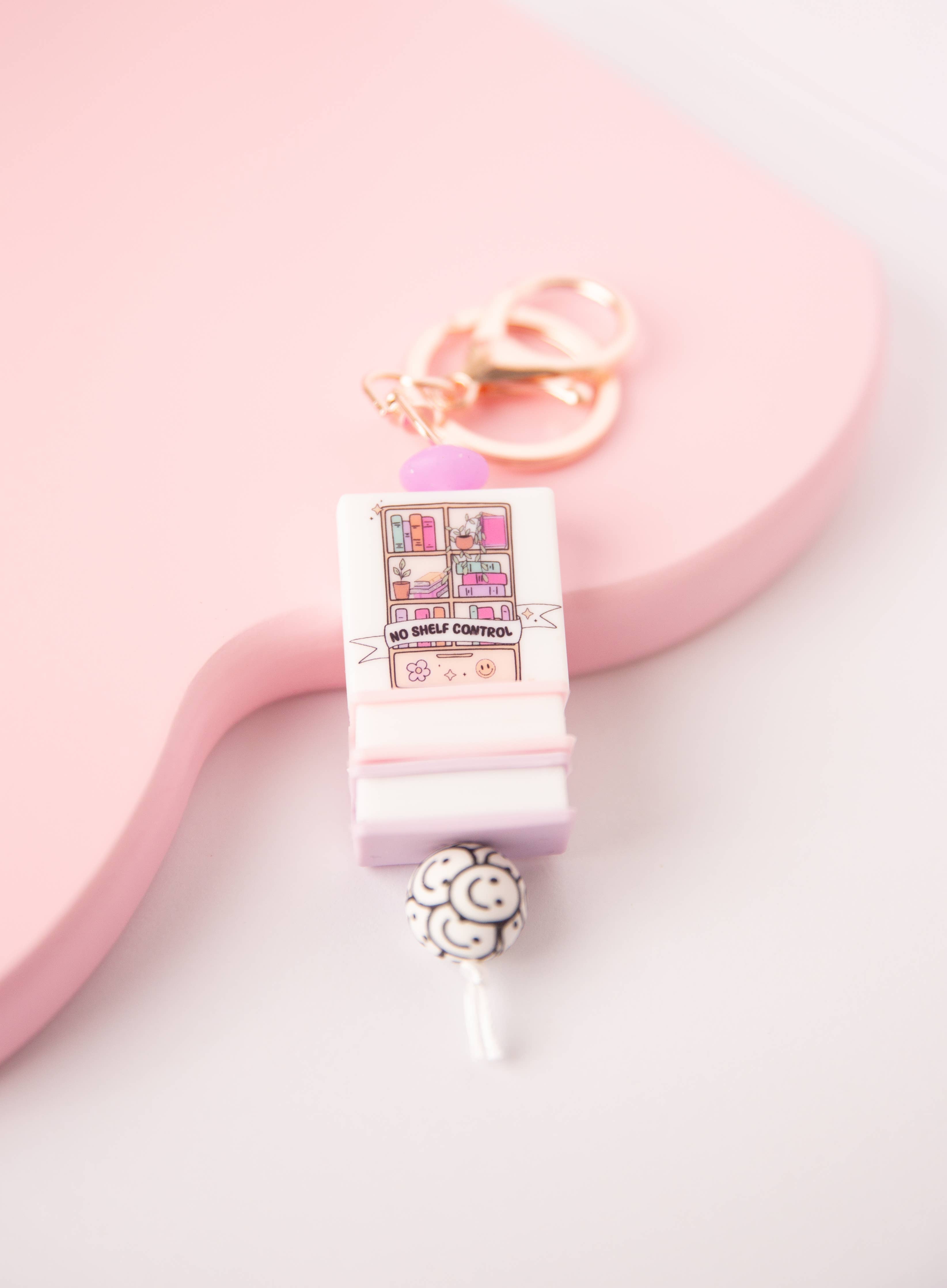 No Shelf Control Keychain 