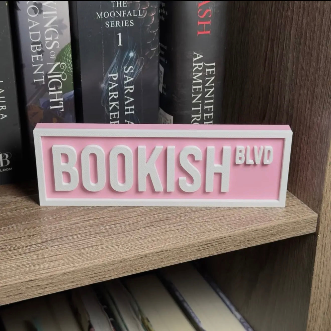 Book Shelf Street Sign