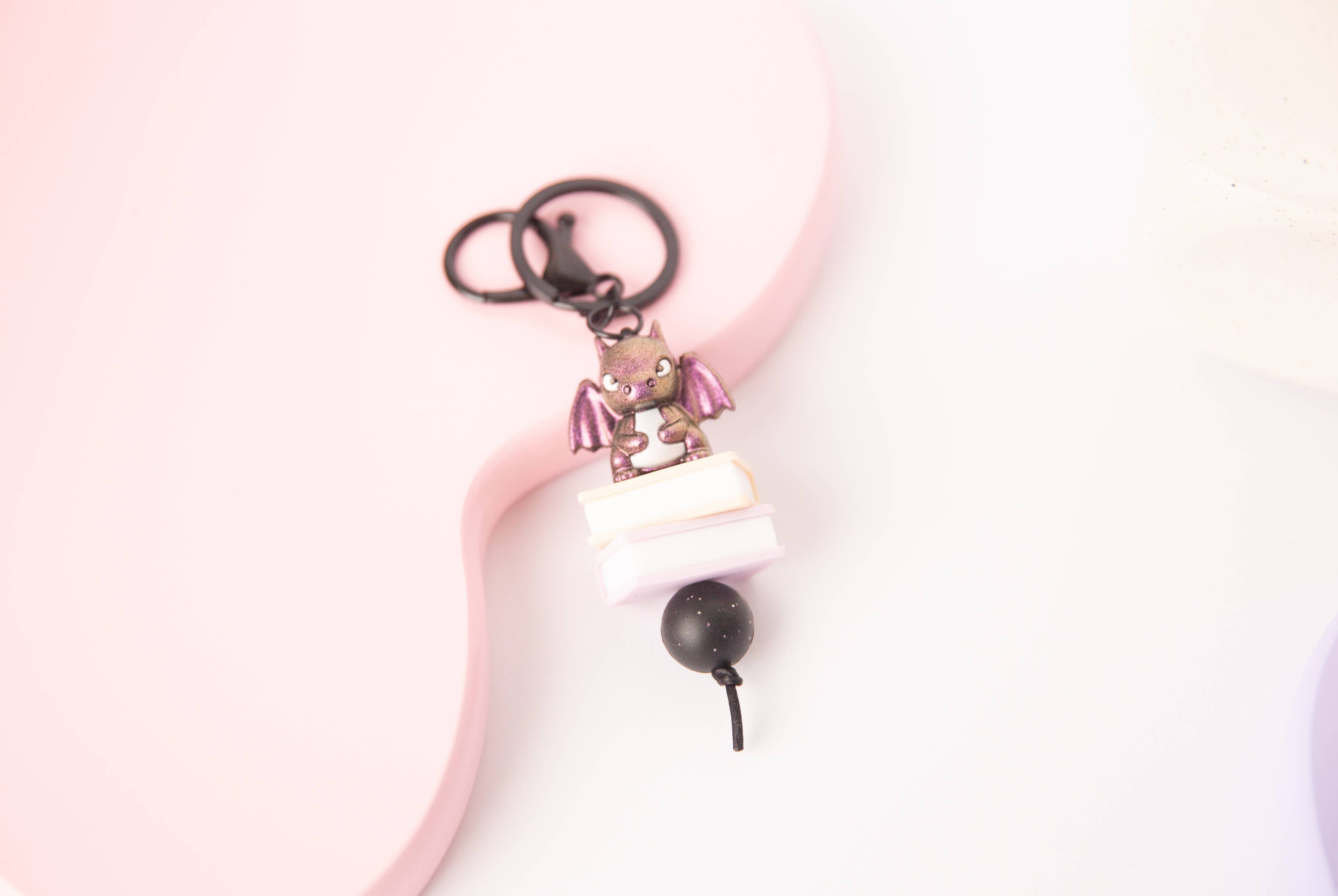 Dragon Book Keychain 