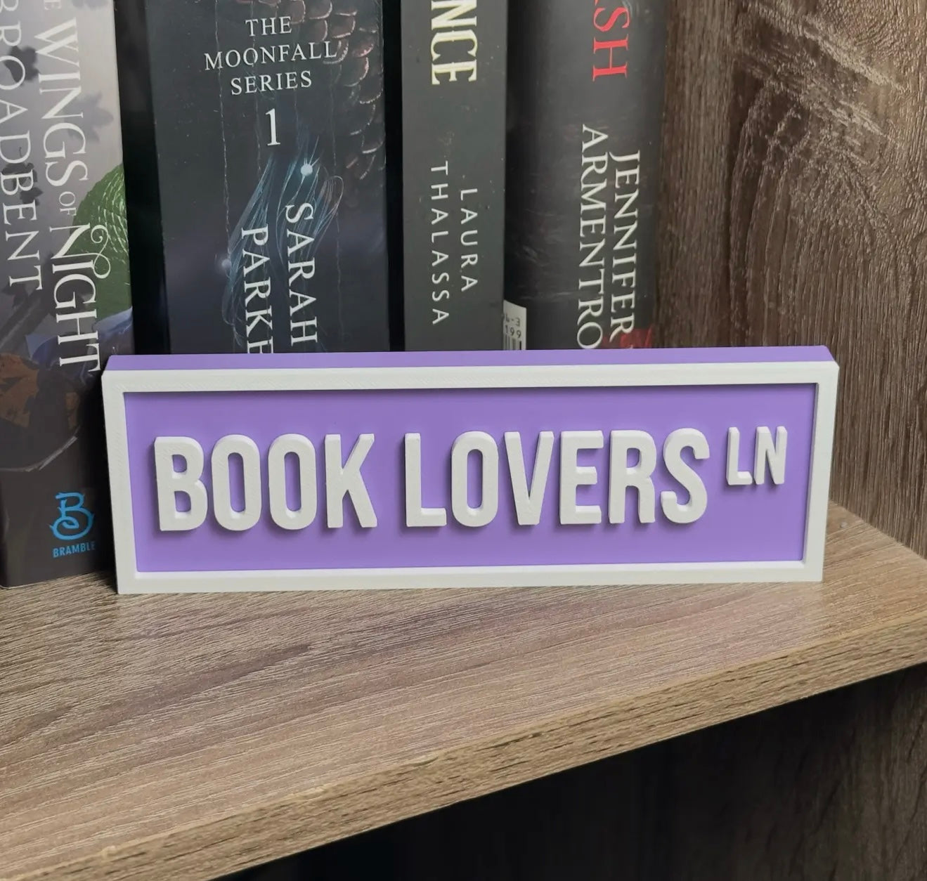 Book Shelf Street Sign