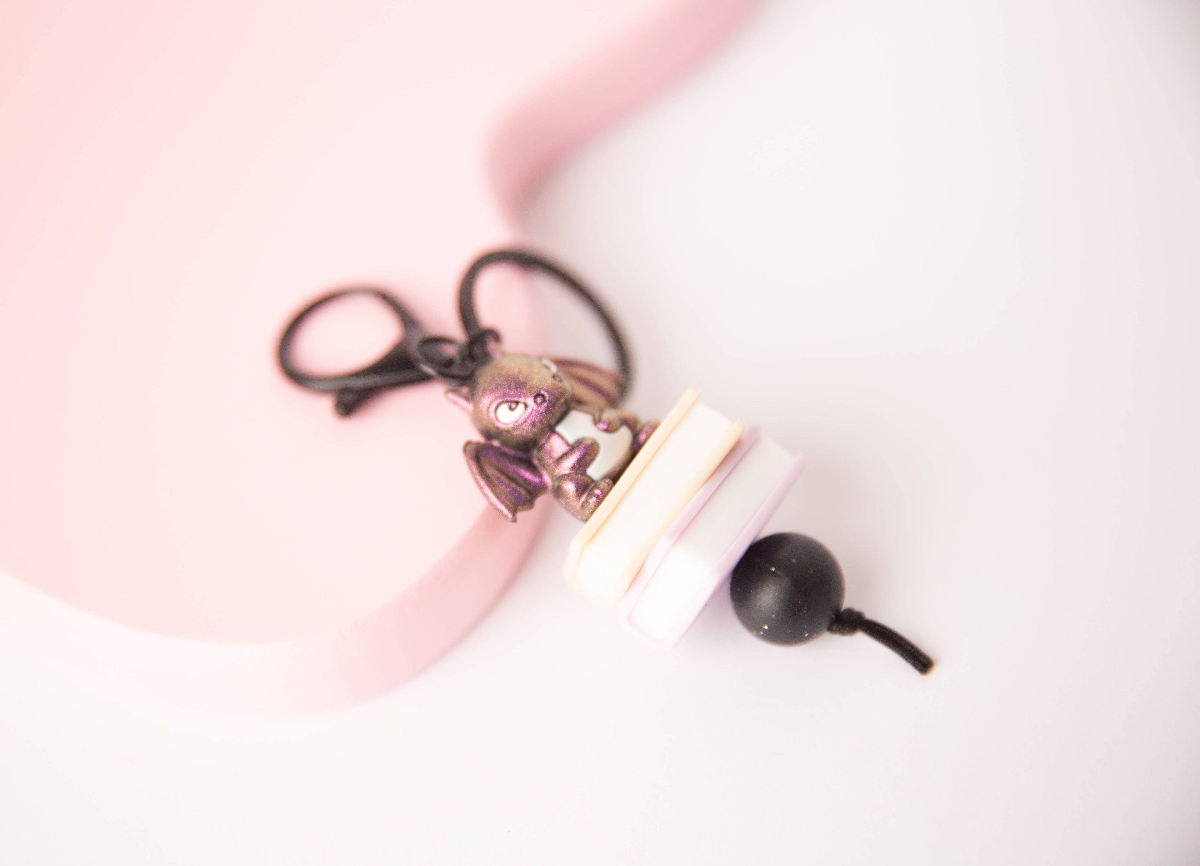 Dragon Book Keychain 