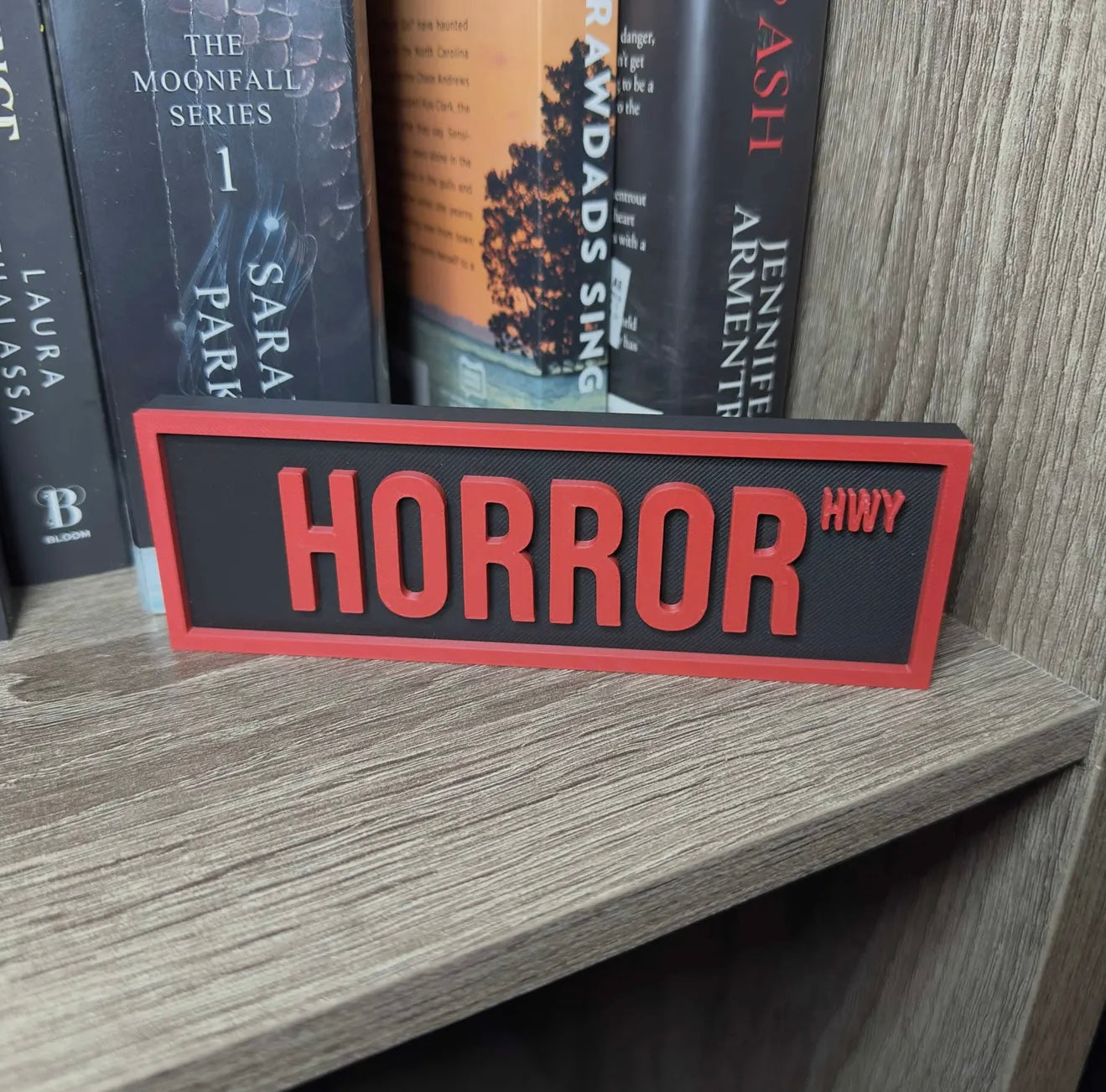 Book Shelf Street Sign