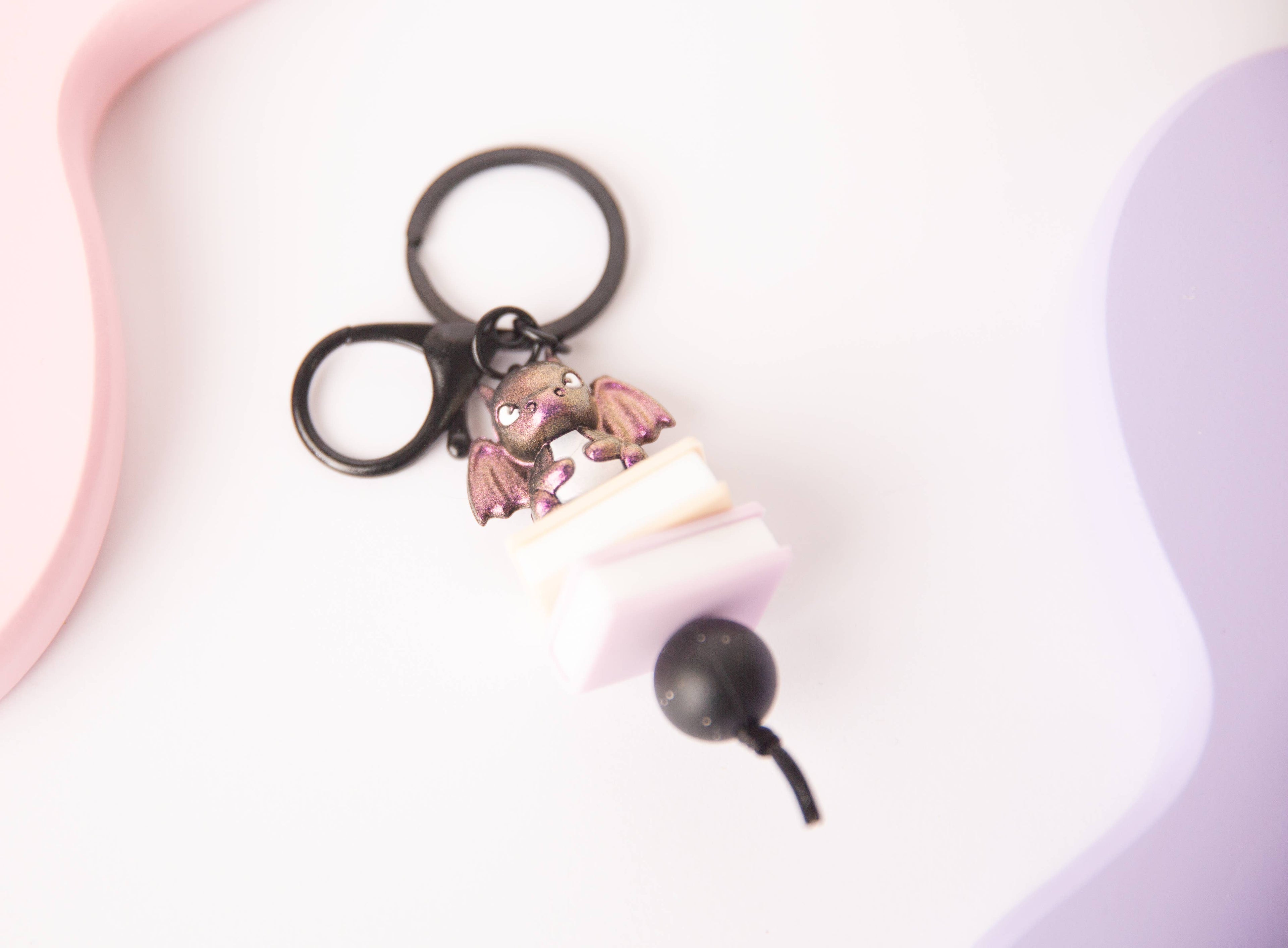 Dragon Book Keychain 