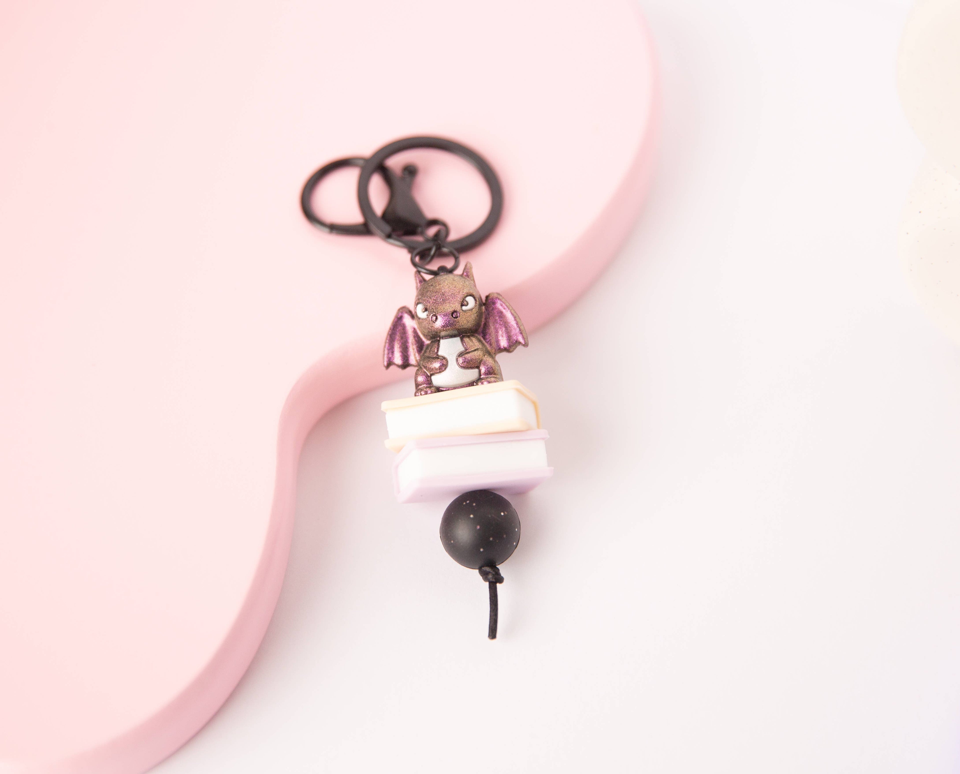 Dragon Book Keychain 