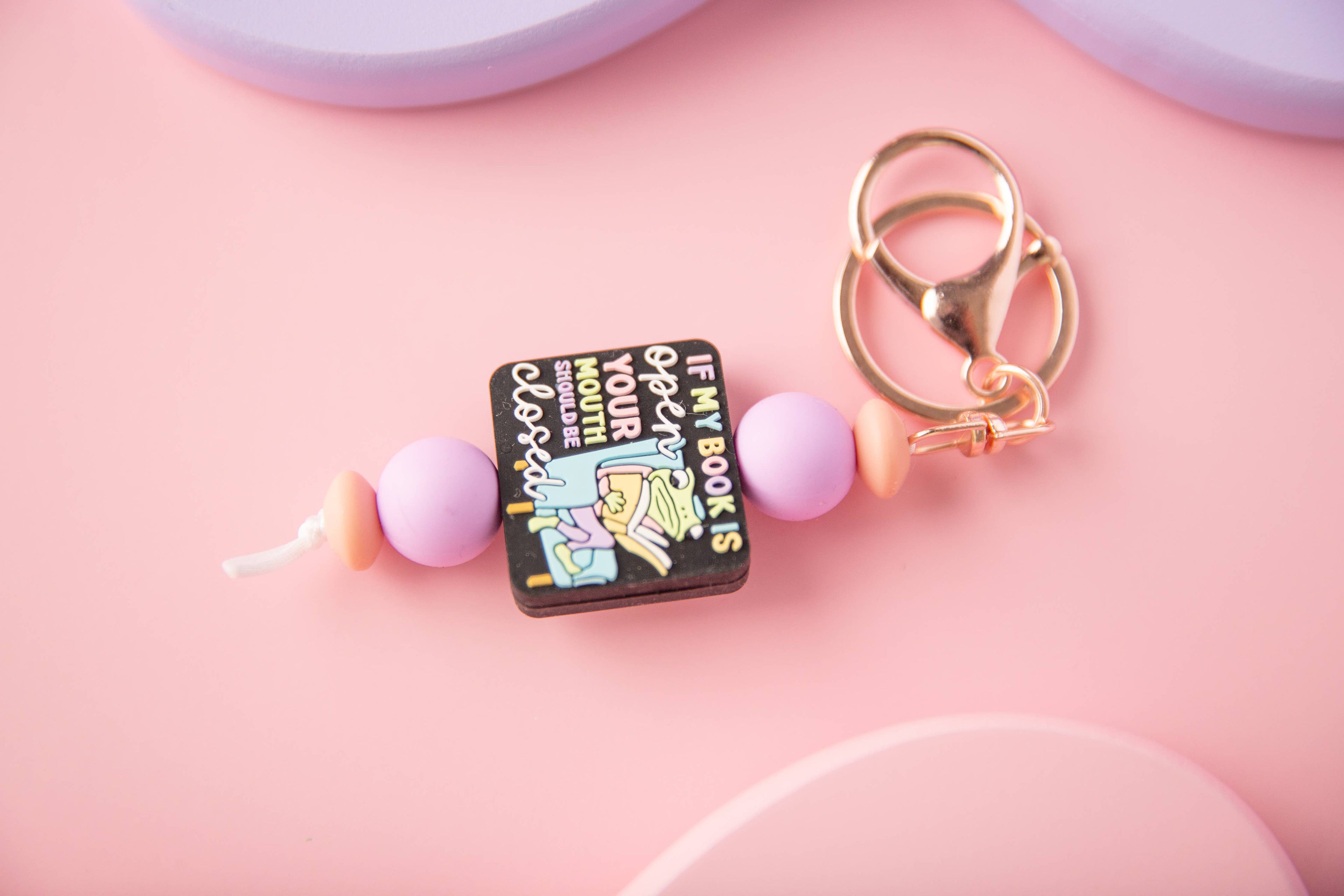 Mouth Is Closed Keychain