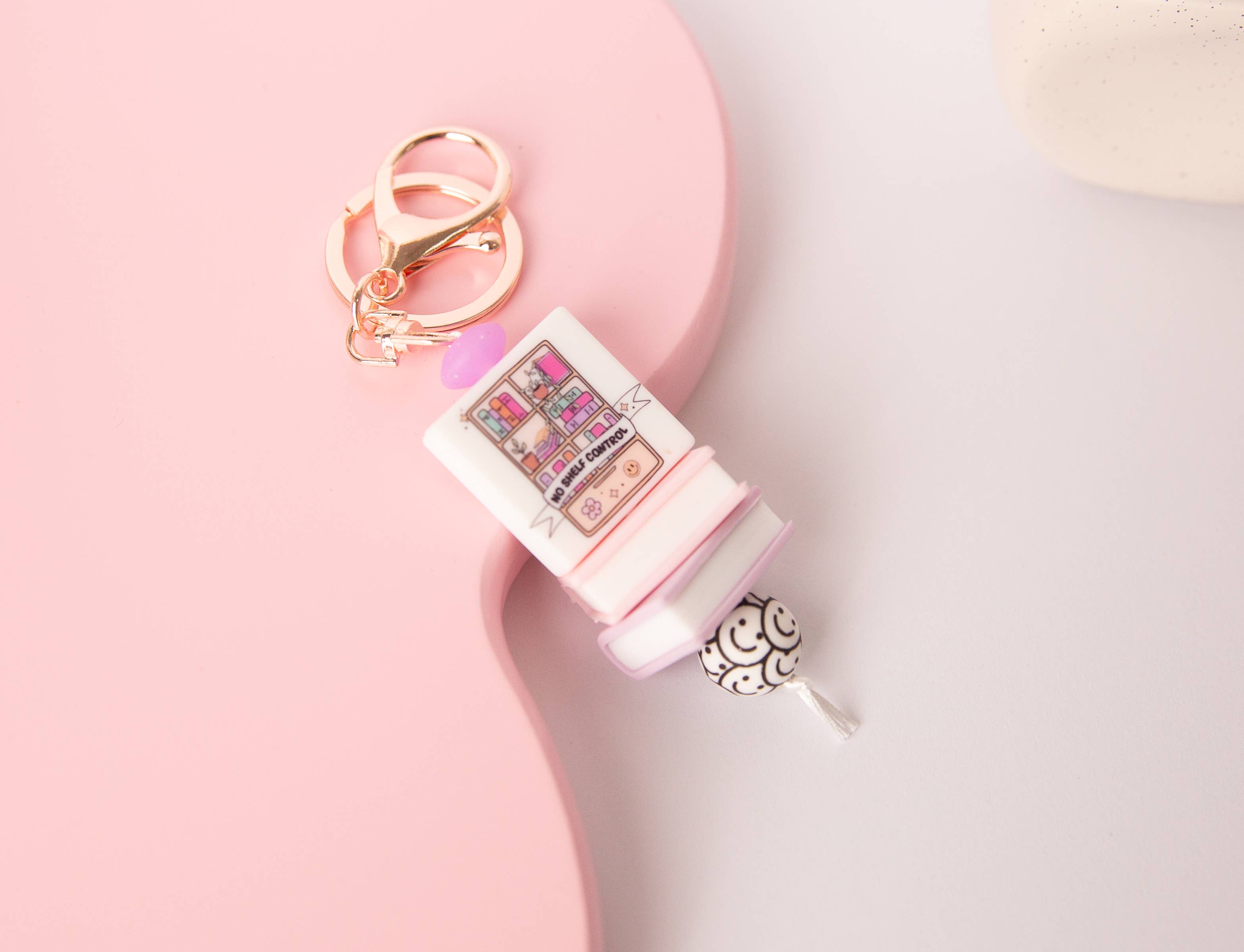 No Shelf Control Keychain 