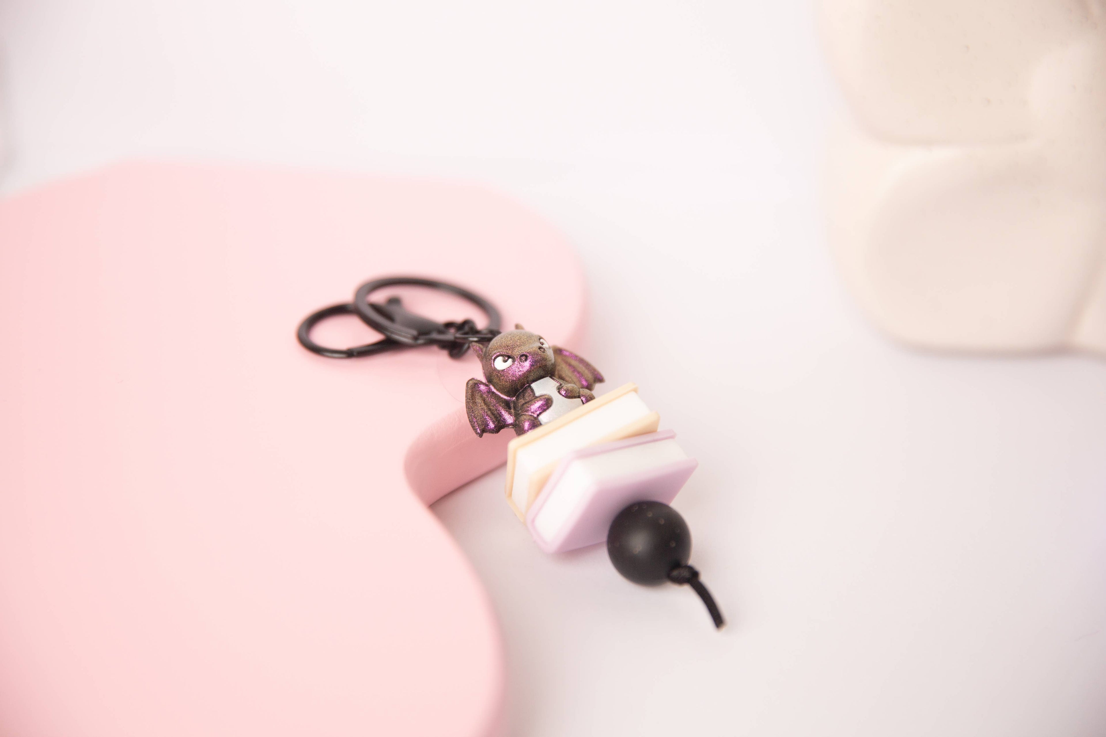 Dragon Book Keychain 